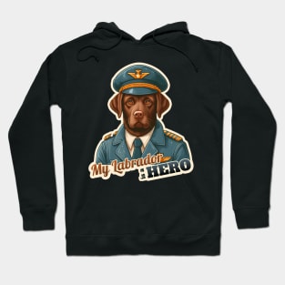 Pilot Labrador Retriever Hoodie